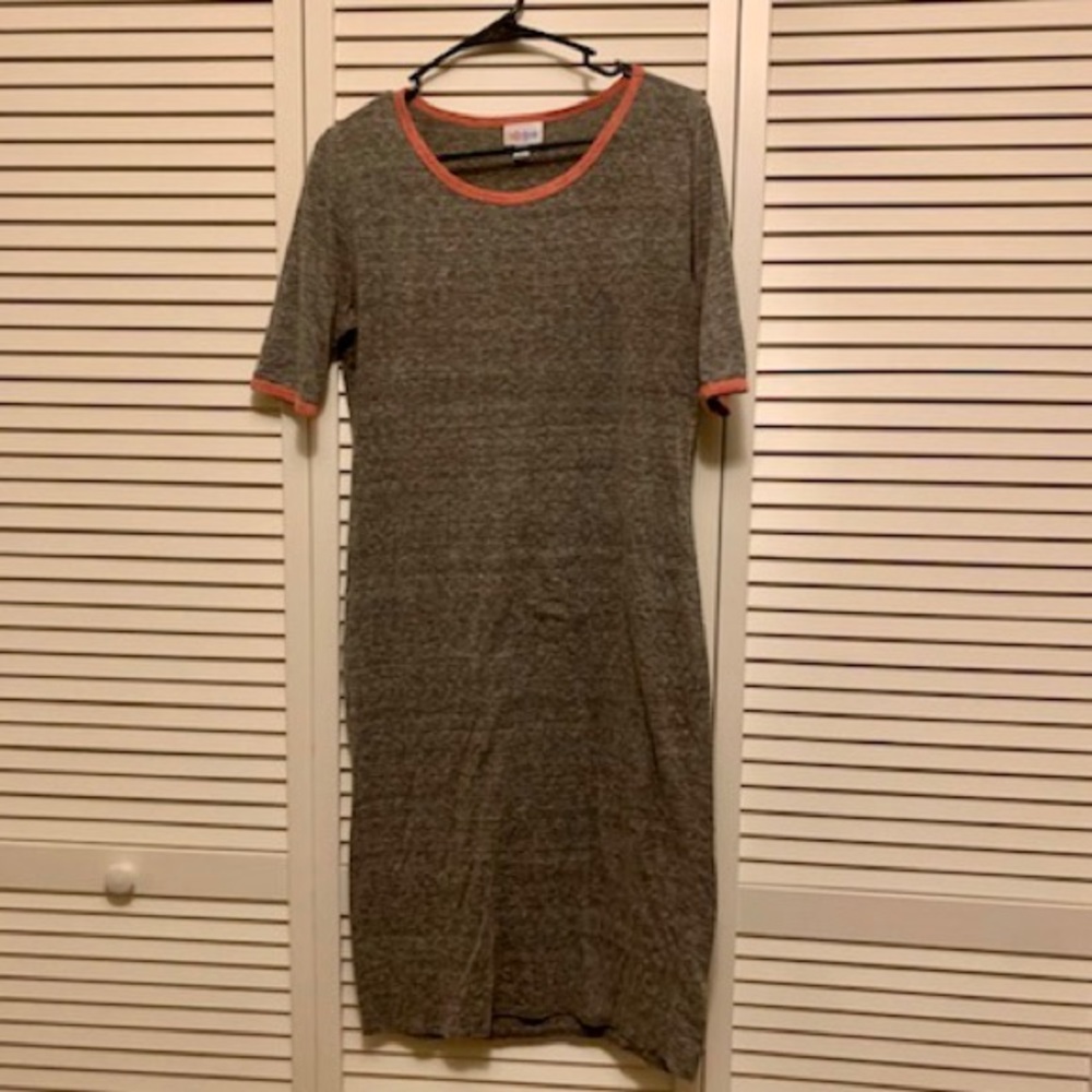 LuLaRoe Julia Dress Size Large